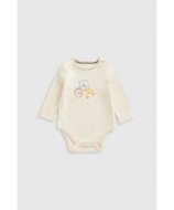 MOTHERCARE pikkade varrukatega beež särk 3 tk., IF477